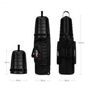 Premium Golf Travel Bag  Roller Hard Case Anti-Collision