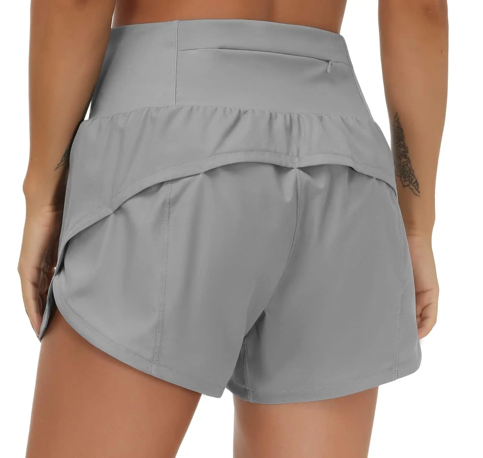 Stay Active in Style  High Waisted Workout Shorts