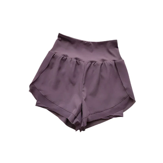 Women's 2 in 1 Yoga Shorts Quick Dry High Waist