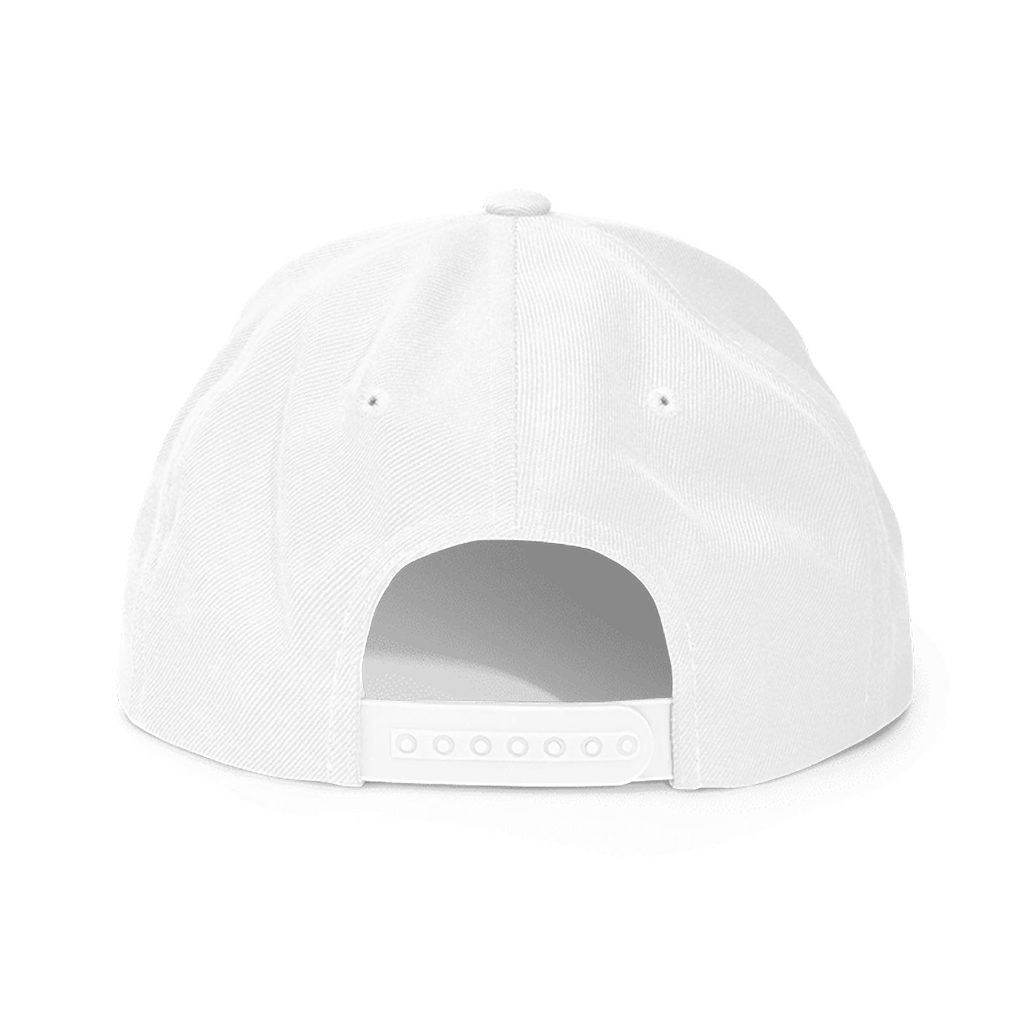 Spinner Snapback The Links White Pink golf hat – back view