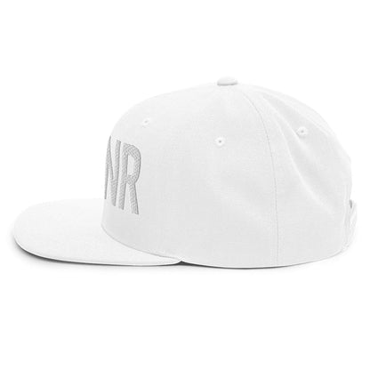 Spinner Snapback The Links White White golf hat – left side