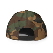 Spinner Snapback The Torrey Camo White golf hat – back view