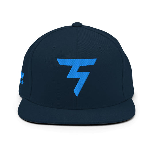 Spinner Snapback The Torrey Navy Powder golf hat – front view