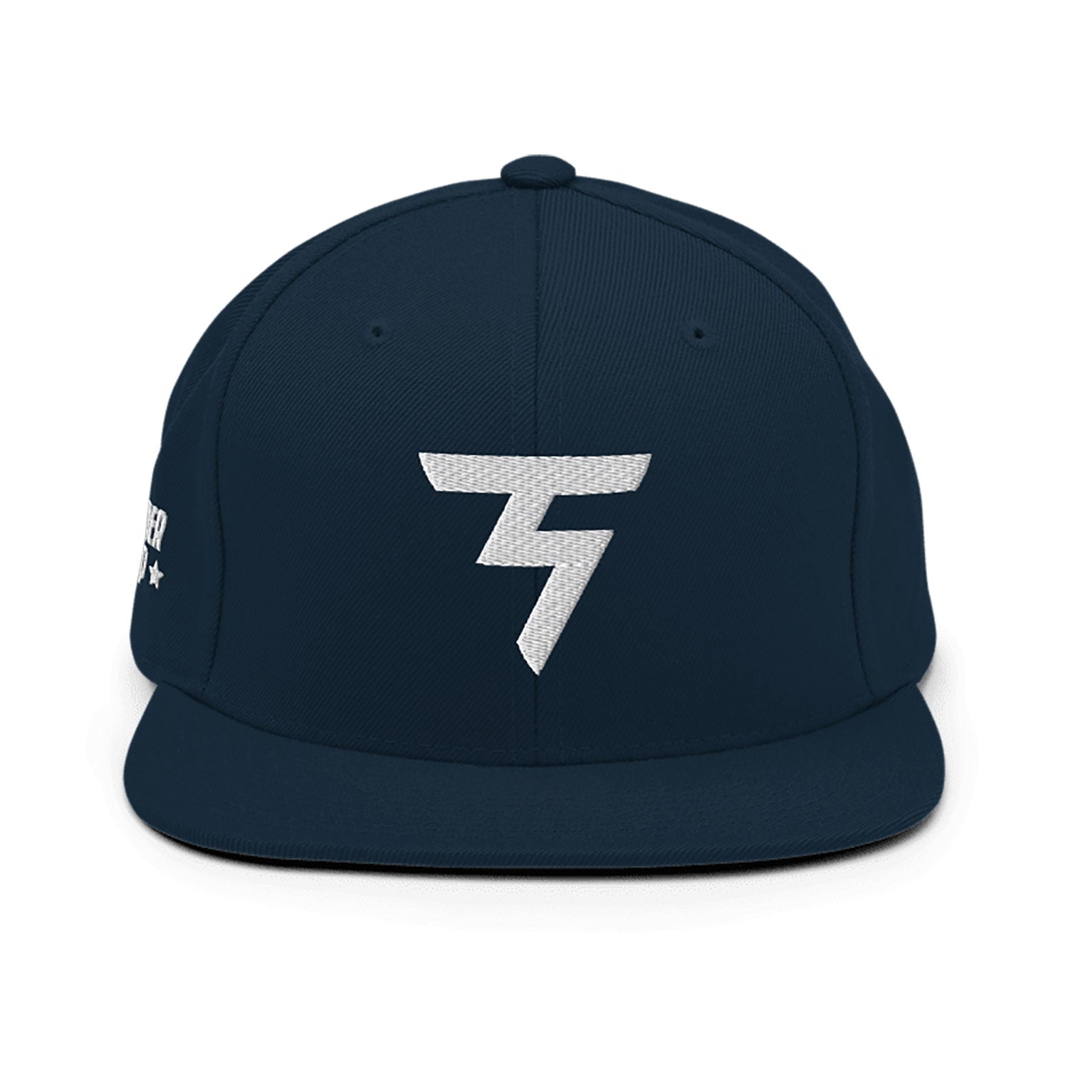 Spinner Snapback The Torrey Navy White golf hat – front view