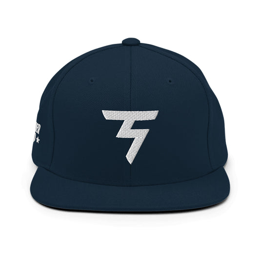 Spinner Snapback The Torrey Navy White golf hat – front view