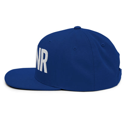 Spinner Snapback The Links Royal White golf hat – left side