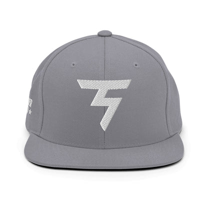 Spinner Snapback The Torrey Silver White golf hat – front view