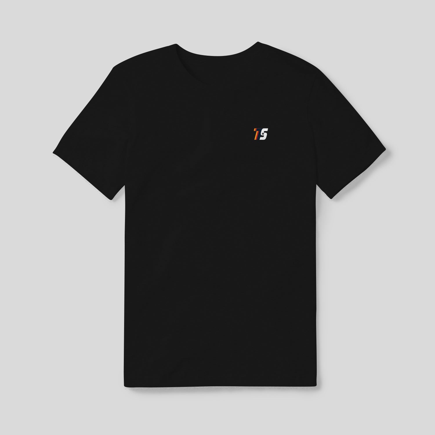 Stacked Button Short Sleeve Tee