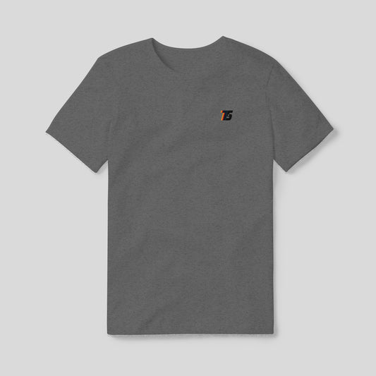 Stacked Button Short Sleeve Tee