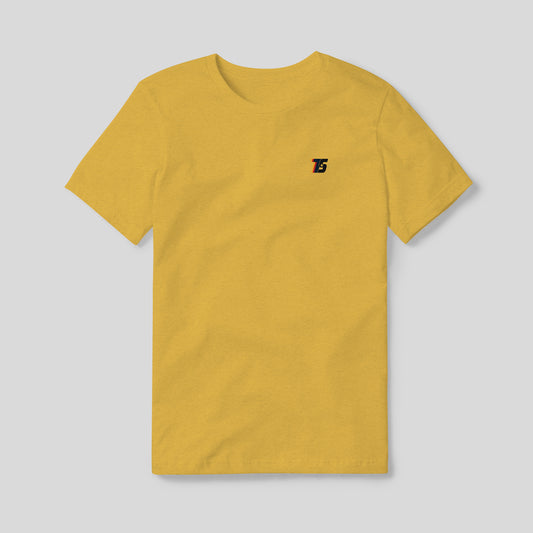 Stacked Button Short Sleeve Tee