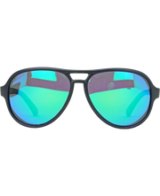 Casino (Black/Green Mirror Polarized Lens)