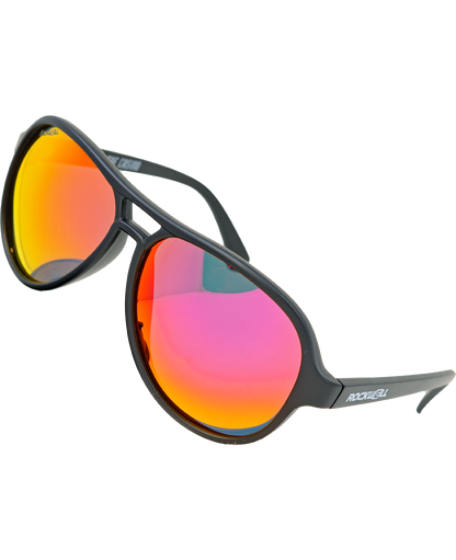 Casino (Black/Red Mirror Polarized Lens