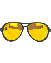 Casino (Black/Yellow Mirror Polarized Lens