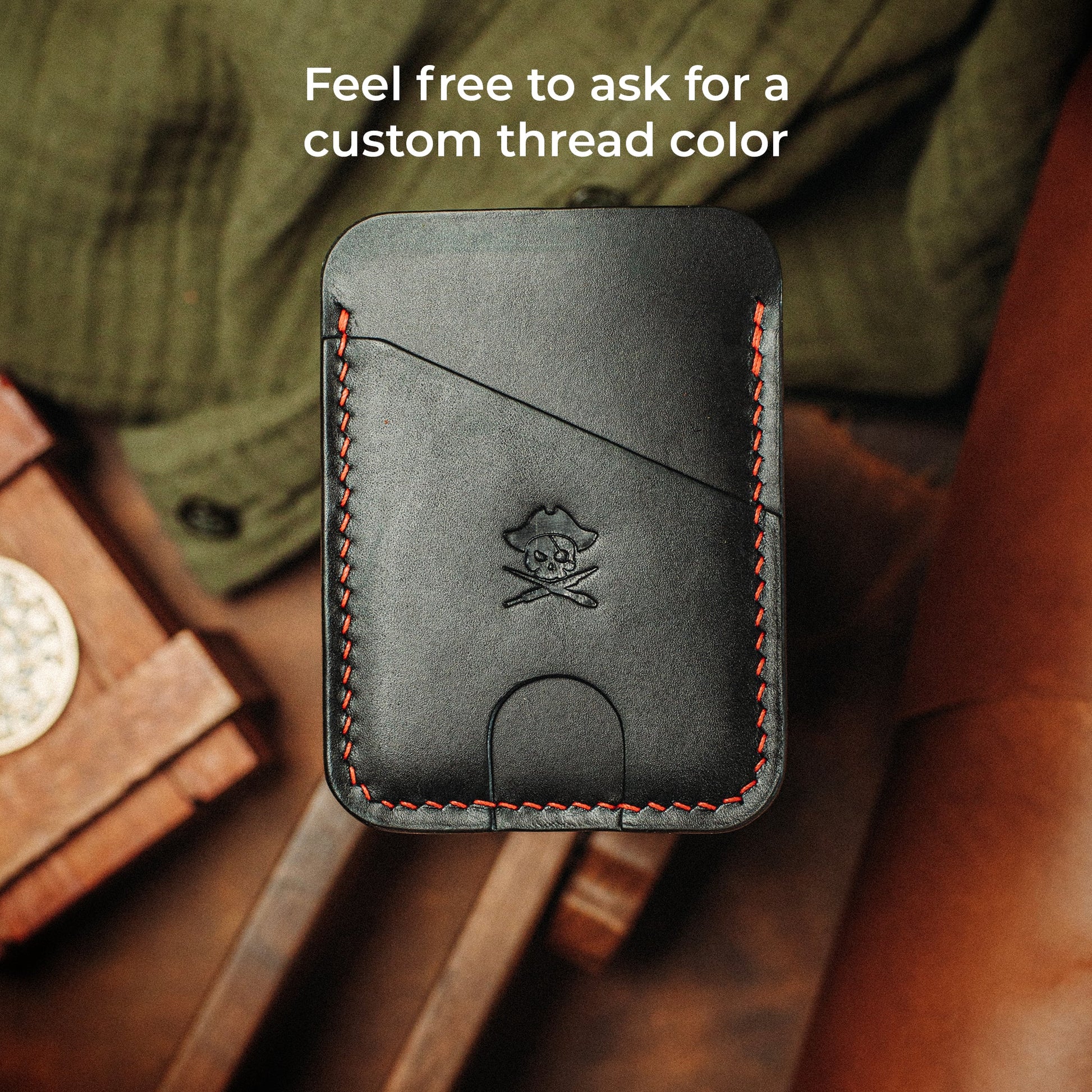 Pirate Goods Boatswain v4 Slim Wallet – Minimalist Leather EDC Card Holder