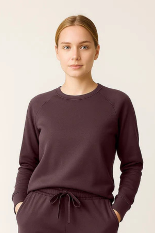 Women's The Ease Pullover - Chestnut