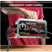 MODZ MAX48 15 Amp Charger for 48 Volt Golf Carts with Crowfoot Plug