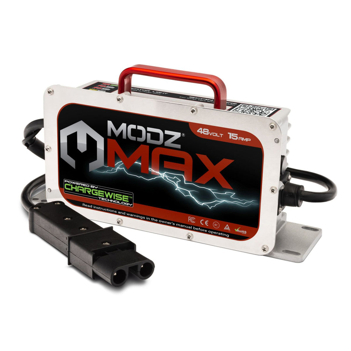 MODZ MAX48 15 Amp Yamaha G19/G22 Battery Charger for 48 Volt Golf Carts