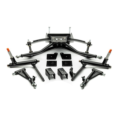 All Sports Club Car DS 6" Super Sport A-Arm Lift Kit (1997+) Black(Plasic)
