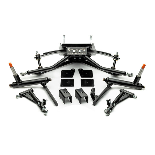 All Sports Club Car DS 6" Super Sport A-Arm Lift Kit (1997+) Black(Plasic)