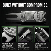 Foldable Metal Divot Tool