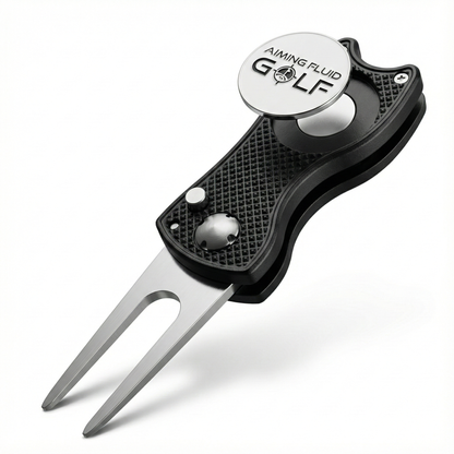 Foldable Metal Divot Tool