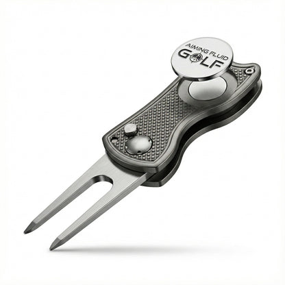 Foldable Metal Divot Tool