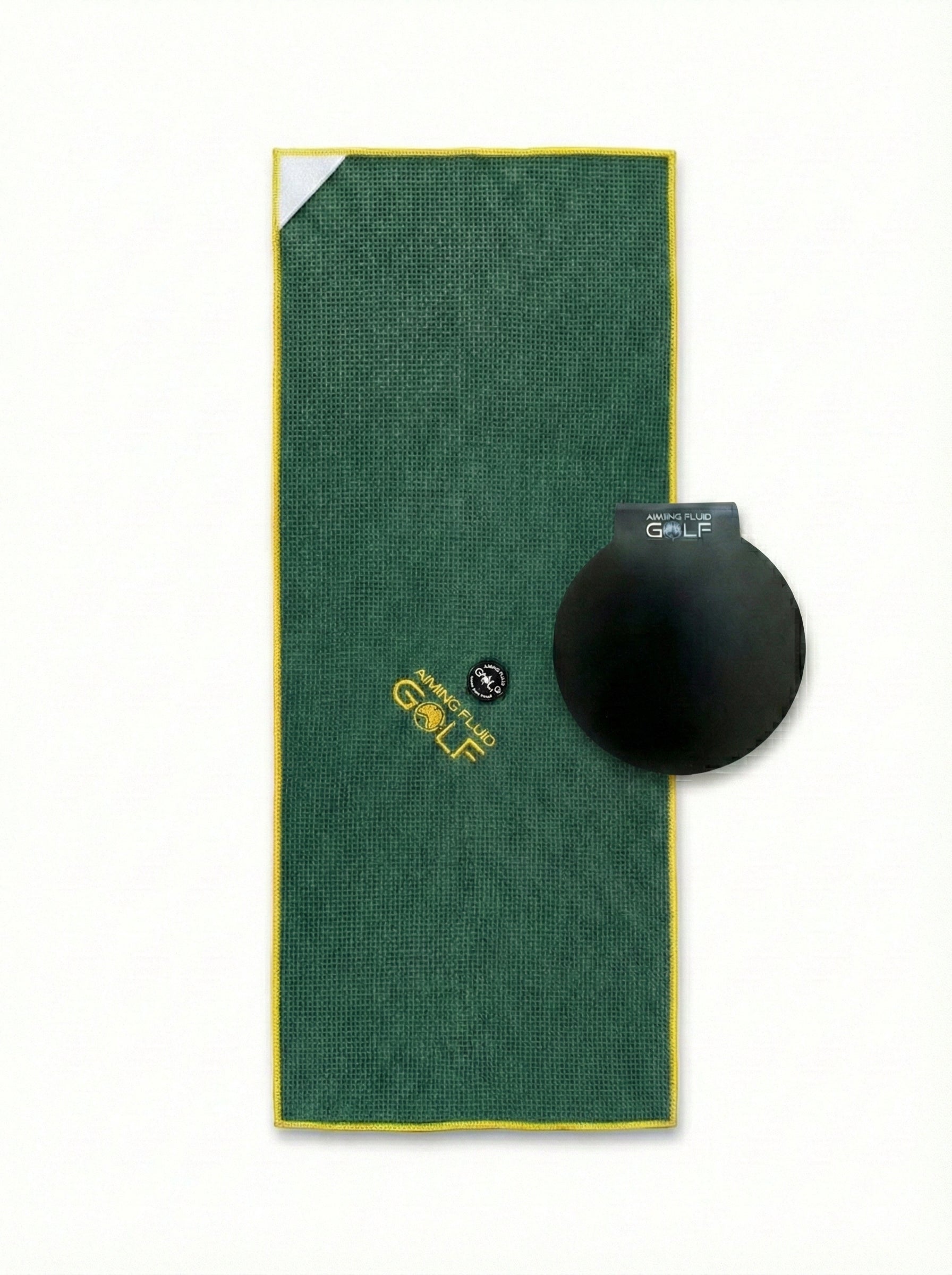 The 40 Magnetic Golf Towel + Landing Pad System