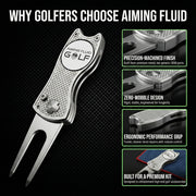 Foldable Metal Divot Tool