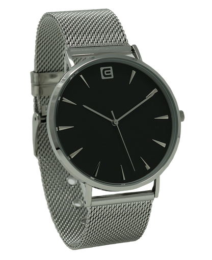 Voyager (Silver/Black) Watch