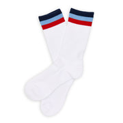 3 Stripe Casual Crew Socks 2-Pack