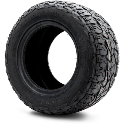 Xcomp® Gladiator 22x11-R12 Steel Belted Radial Golf Cart Tire - angle view