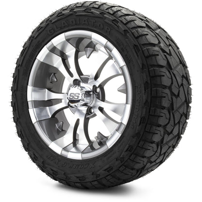 MODZ® 14" Vampire Gunmetal Wheels & Off-Road Tires Combo (Arisun X-Trail All-Terrain 23x10-14)
