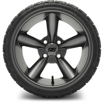 MODZ® 14" Godfather Gunmetal Wheels & Off-Road Tires Combo (Arisun X-Armory All-Terrain 23x10-14 Radial)