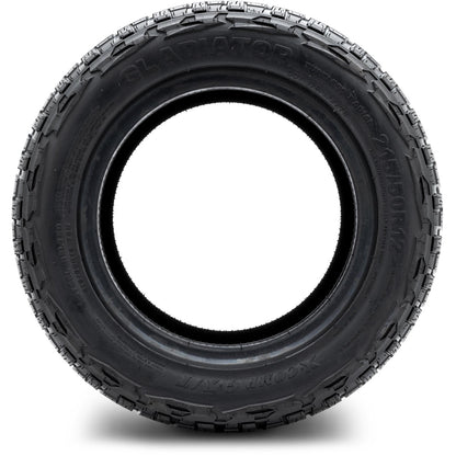 Xcomp® Gladiator 215x50-R12 Steel Belt Radial Golf Cart Tire - front view