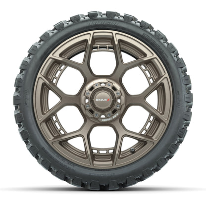 MadJax® Flow Form Evolution Matte Bronze 15in Wheels with GTW® 23x10-R15 Nomad Off Road Tires - Full Set
