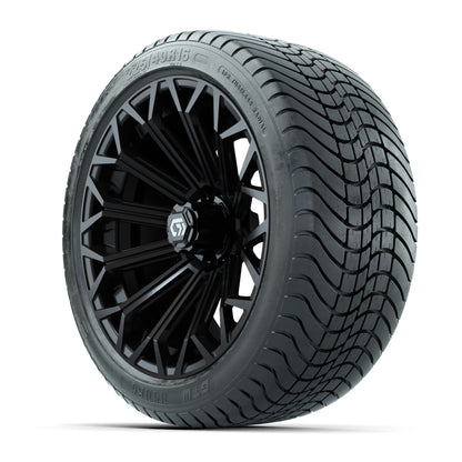 GTW Phantom Gloss Black 16 in Wheels with 225/40-R16 Mamba Street Tires – Full Set
