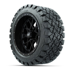 Set of (4) 14 in GTW Vortex Wheels with 22x10-14 GTW Timberw - 3/4 view