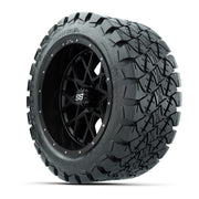 Set of (4) 14 in GTW Vortex Wheels with 22x10-14 GTW Timberw - 3/4 view