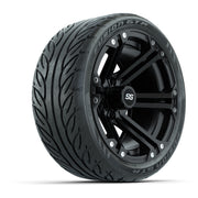 Set of (4) 14 in GTW Specter Wheels with 225/30-14 Mamba Street Tires