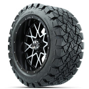 Set of (4) 14 in GTW Vortex Wheels with 22x10-14 GTW Timberw - 3/4 view