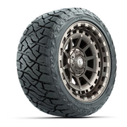 GTW Barricade Satin Bronze 14 in Wheels with 23x10.00-R14 Maverick All-Terrain Tires – Full Set