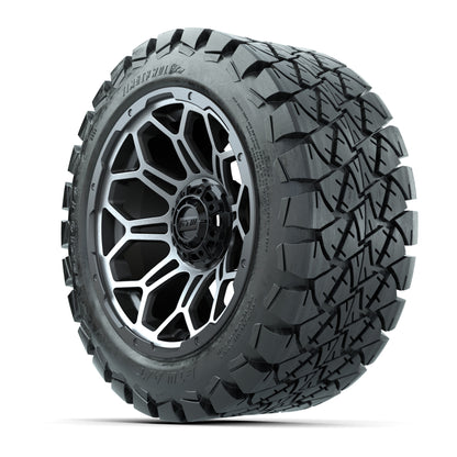 Set of (4) 14 in GTW Bravo Wheels with 22x10-14 GTW Timberwo - 3/4 view