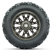 GTW Stellar Matte Bronze 14 in Wheels with 25x10-14 Barrage  - front view