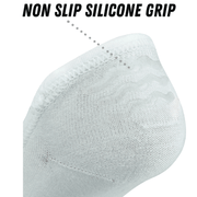 Bamboo Sports Super Low Cut No Show Bamboo Rayon Socks- Breathable, Moisture Wicking, Odor Eliminating, 4 Pair