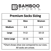 Premium Bamboo Rayon Crew Socks