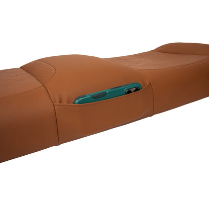 MadJax® EZGO TXT/RXV/L4/S4 Caramel Brown Aspen Front Seat Cushions