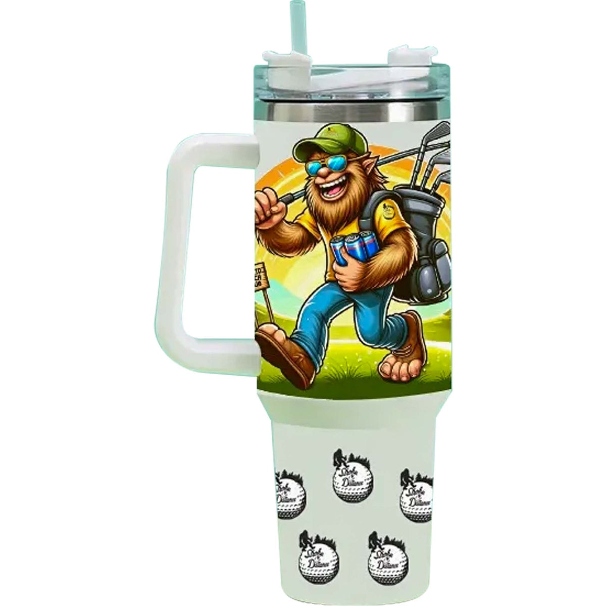 Stroke & Distance Tumbler: Golfers' Favorite Hydration Companion!