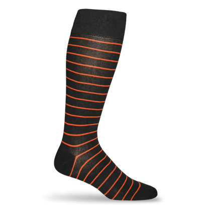 Black and Orange  - Wide Stripe