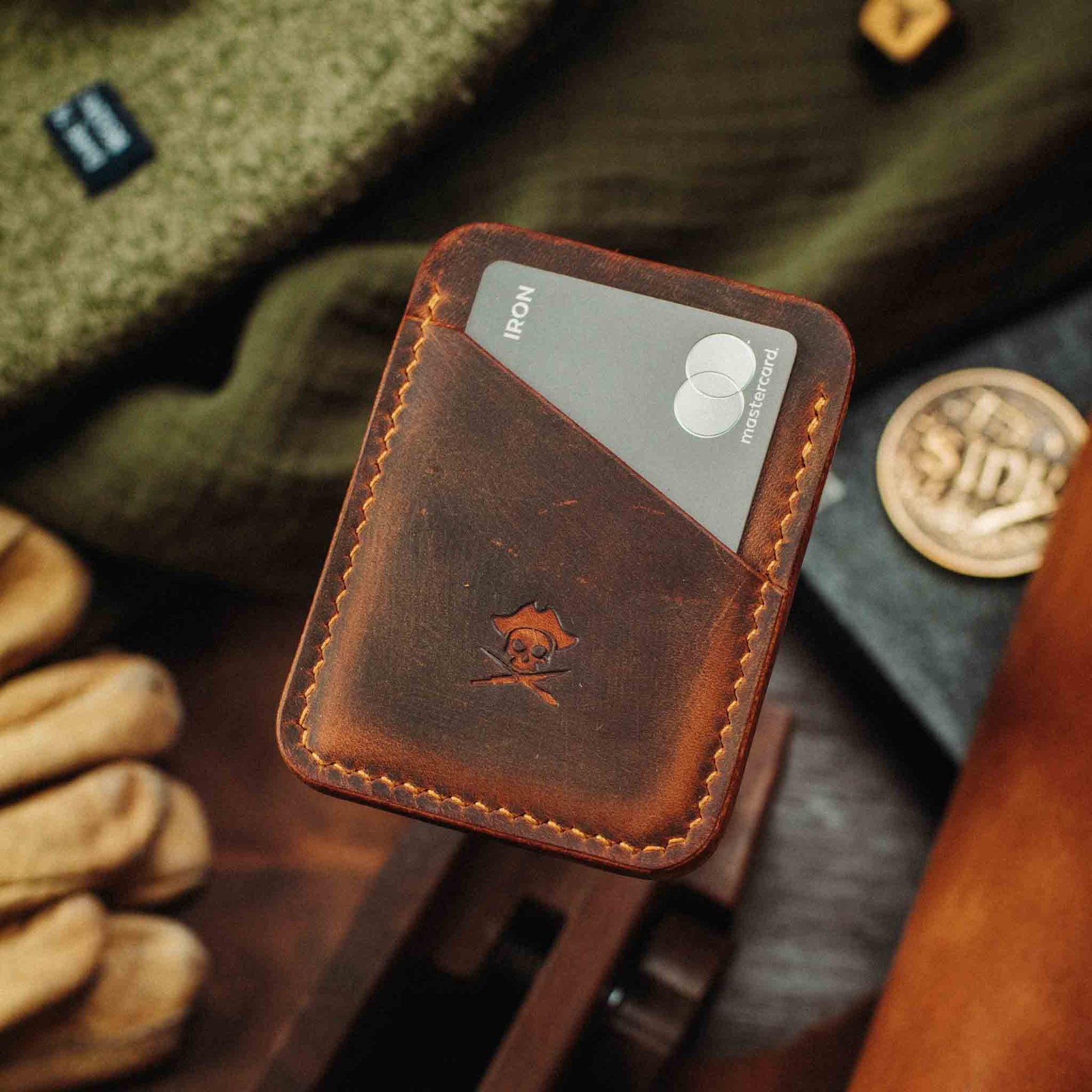 Pirate Goods Boatswain v3 Slim Wallet – Minimalist Leather EDC Card Holder