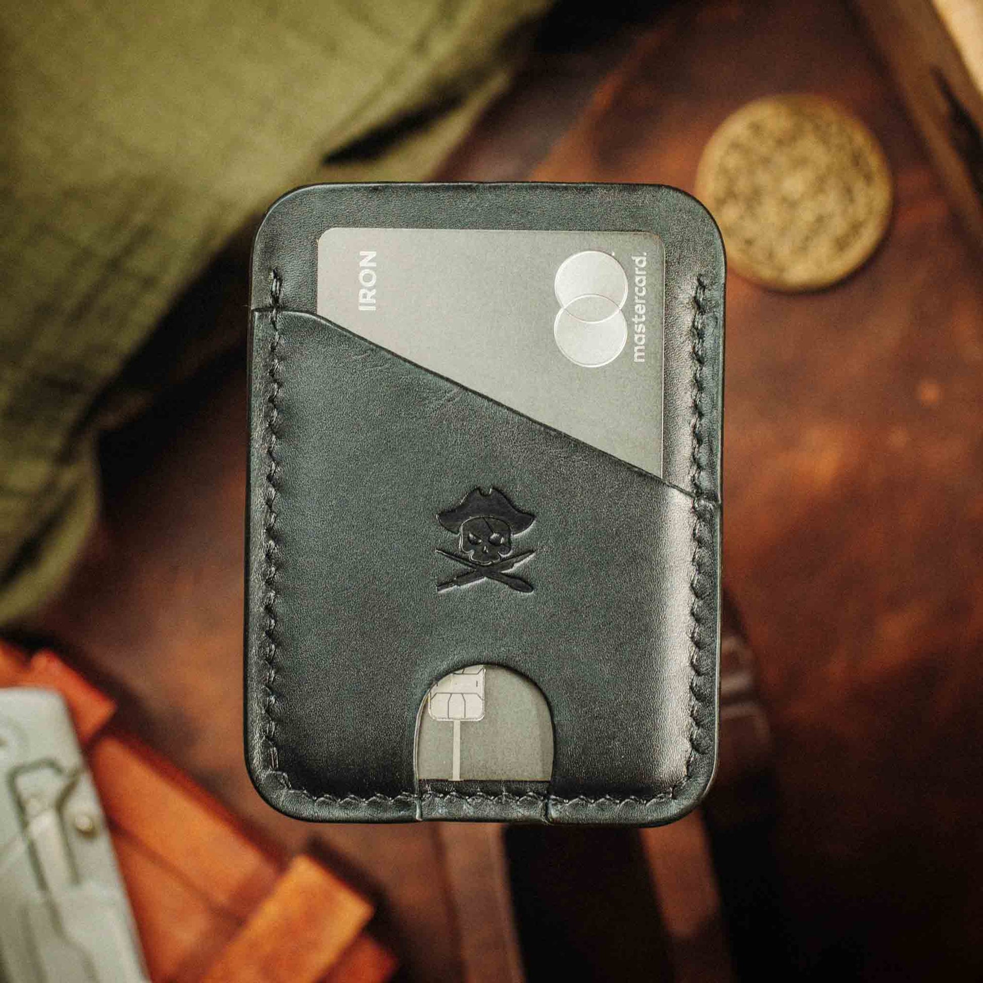 Pirate Goods Boatswain v4 Slim Wallet – Minimalist Leather EDC Card Holder